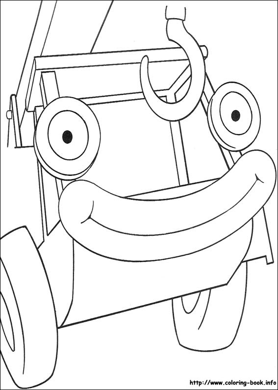 Bob the Builder coloring picture